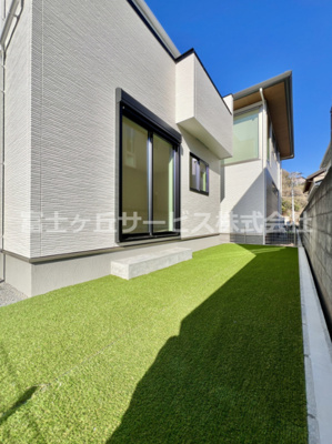 【庭】 | 三島市萩 新築一戸建て A号棟 | お庭の付いた物件です