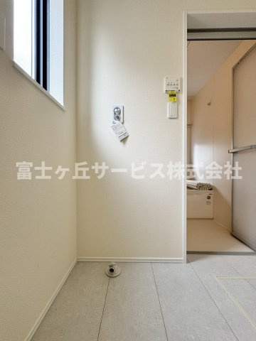 【ランドリースペース】 | 静岡市駿河区向敷地4丁目 14期 新築一戸建て B号棟 | 洗濯機置き場です