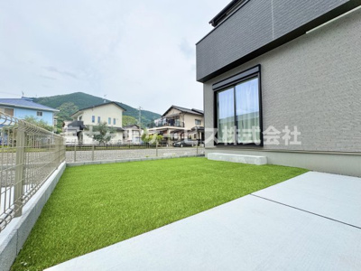 【庭】 | 静岡市駿河区向敷地4丁目 14期 新築一戸建て C号棟 | 庭です