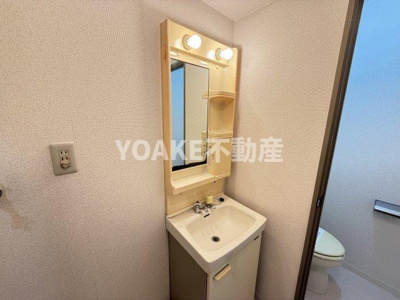 【洗面所】 | セイコーハイツ | 画像は302号室のもので間取りも違います。現況優先。