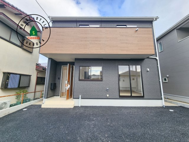 福岡市西区今宿東3丁目第10-6棟(1号棟)の外観|デザイン性のある外観です。