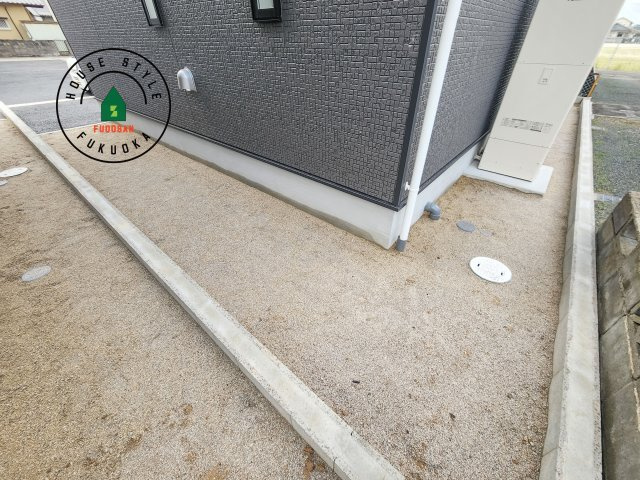 福岡市西区今宿東3丁目第10-6棟(1号棟)の庭|お庭で自由な時間を過ごせます。