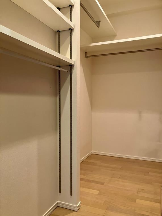 シャリエ朝霞の収納