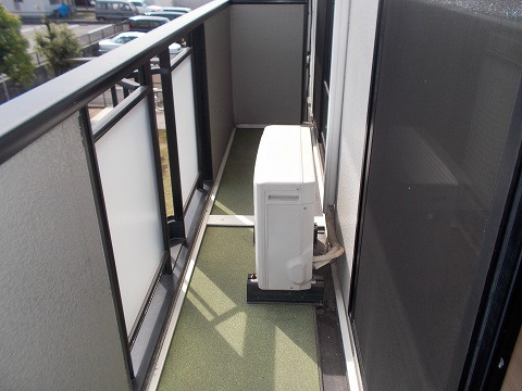 サンビレッジブライト Aのバルコニー