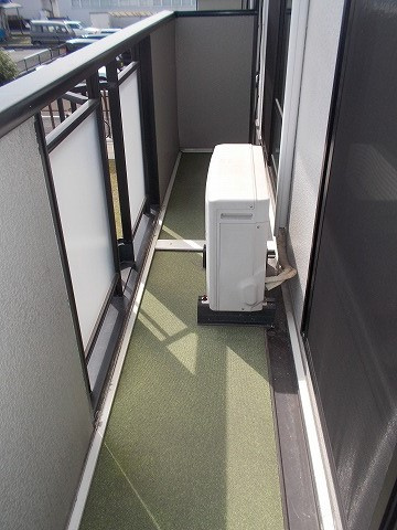 サンビレッジブライト Aのバルコニー