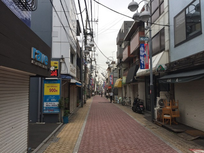 高円寺ルック商店街まで50ｍ