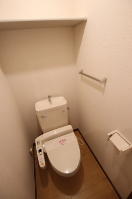 嬉しい温水洗浄便座付き