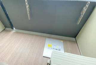 リヴェント福島のバルコニー