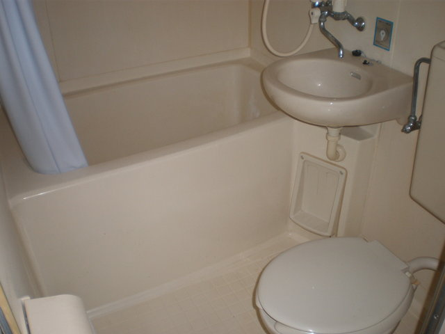 ドリームみむろの浴室