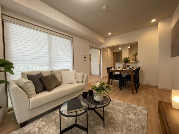 朝日クレス・パリオ仲池上の居間・リビング