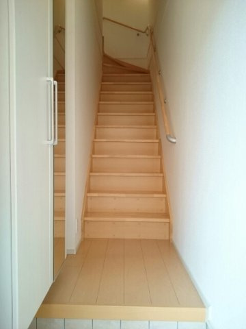 サン　プロミネンス　Ａの玄関|ゆったりとした玄関です