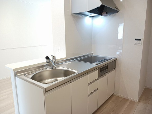 ヒカルサ高岡野村ノース１号棟のキッチン|きれいなキッチンです