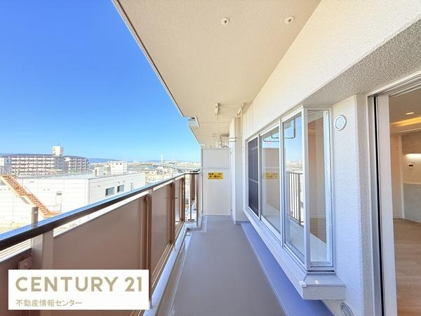 【バルコニー】 | グランドヴィラ此花２ | 陽当りの良さ！！見てください！