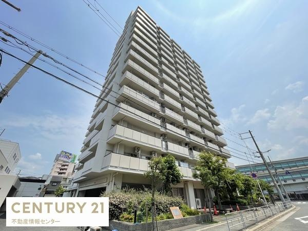 【外観】 | グランドヴィラ此花２ | 平成６年１１月築のマンション、総戸数は１２６戸とミドルサイズのマンション。スーパーライフが徒歩２分の距離、伝法駅は徒歩６分と好立地！　