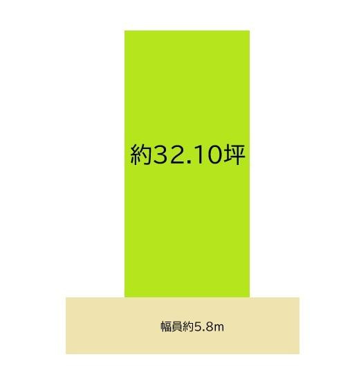 紀の川市上田井　土地の土地図