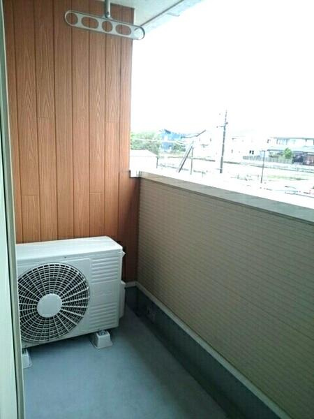 フォルシュ　アンジュ　２のバルコニー