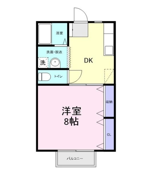 エクセレンスやまだＢの間取り