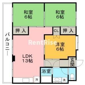 サンストリート松降の間取り