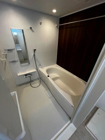 オーシャンフロントの浴室