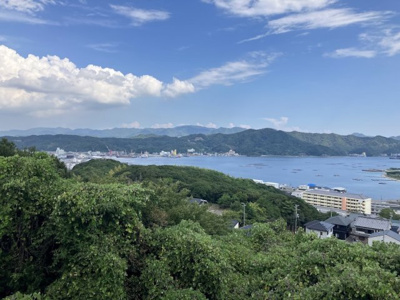 【展望】 | 南あわじ市福良　高台オーシャンビューの土地