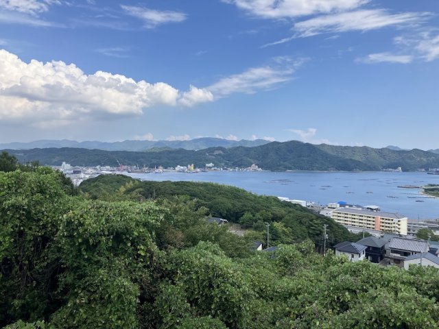 【展望】 | 南あわじ市福良　高台オーシャンビューの土地