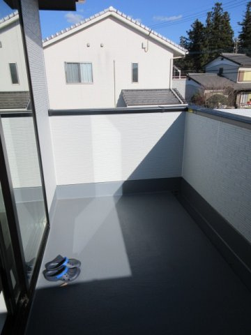 【仲介手数料無料】新築戸建　嵐山町川島1568-2（全2棟）のバルコニー