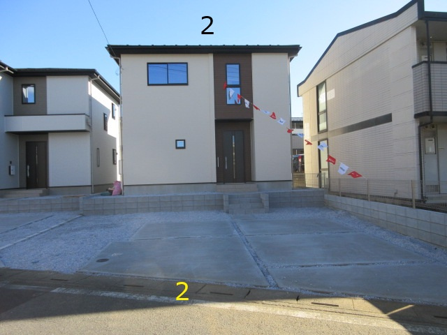 【仲介手数料無料】新築戸建　嵐山町川島1568-2（全2棟）