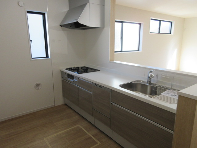 【仲介手数料無料】新築戸建　嵐山町川島1568-2（全2棟）のキッチン