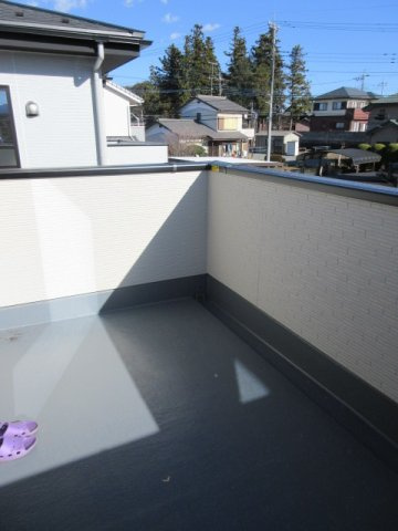 【仲介手数料無料】新築戸建　嵐山町川島1568-2（全2棟）のバルコニー