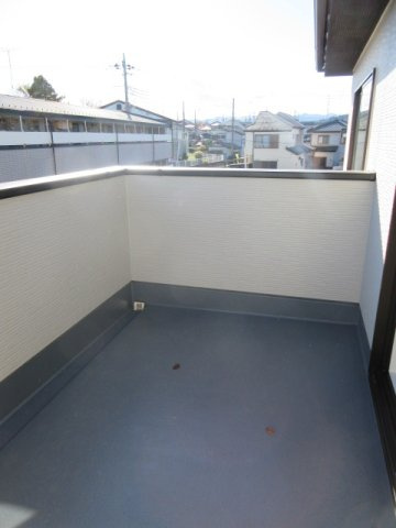 【仲介手数料無料】新築戸建　嵐山町川島1568-2（全2棟）のバルコニー