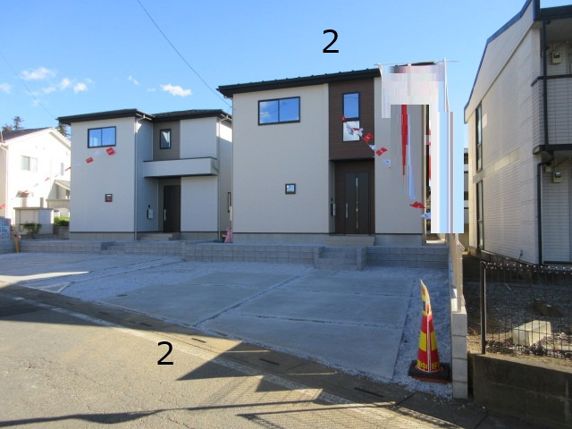 【仲介手数料無料】新築戸建　嵐山町川島1568-2（全2棟）の外観