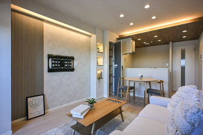 【居間・リビング】 | アールヴェール文京大塚公園 | リビングです