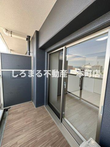 gm難波ウエストD.C.のバルコニー