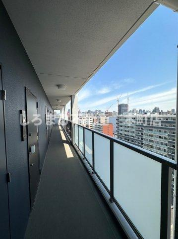 gm難波ウエストD.C.のバルコニー