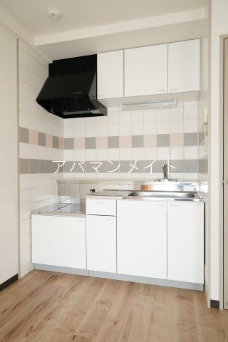 【キッチン】 | ヒルサイドパレスⅠ | ガスコンロ設置可です