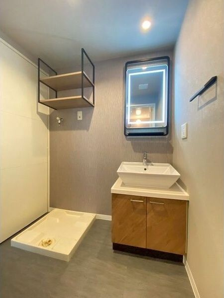 セノアタワー新大阪の洗面所