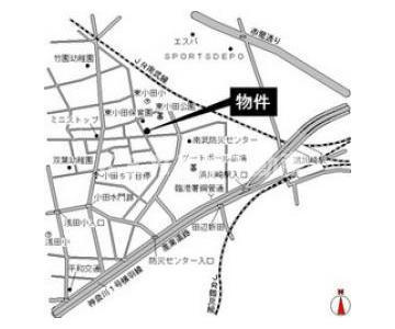 【地図】 | レオパレス２１ＲＸ浜川崎第２