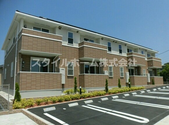 レジデンス北岩田の外観|外観は落ち着いています