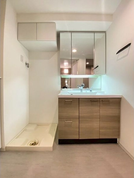 セノアタワー新大阪の洗面所