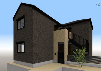 【外観】 | （仮称）二俣川アパート | ※パース