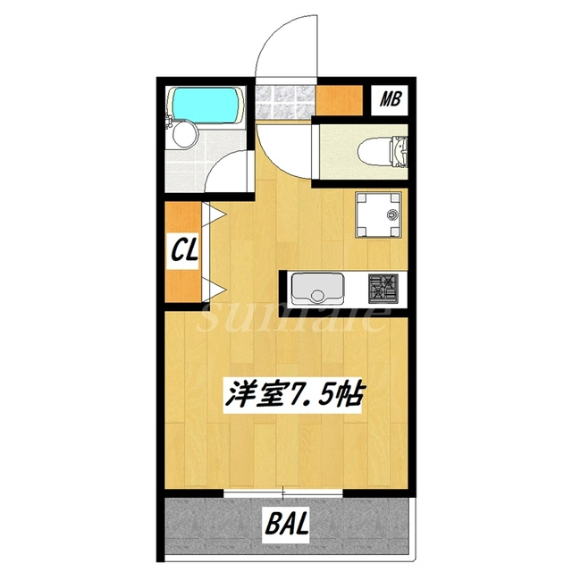 ストロベリーフィールズの間取り|人気の対面キッチンとなります♪♪