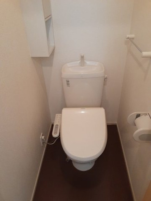 【トイレ】 | メゾンミルフィーユ　Ａ | トイレもきれいです