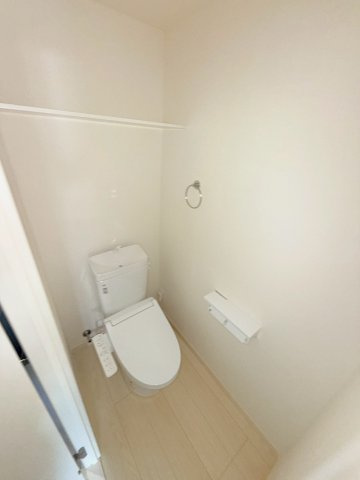 玉名市中の賃貸マンションのトイレ