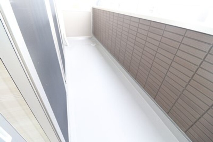 D-ROOM姉体のバルコニー