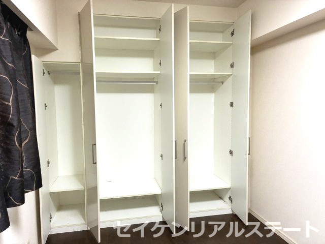 ガーデンブリーズ光の街　2階部分の収納|たっぷりとした収納スペースです
