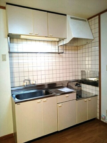 コーポラス朝来　Ａのキッチン