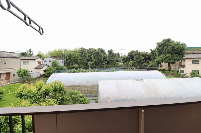 サンライズ武蔵野のバルコニー