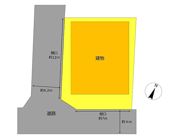高崎市下佐野町　中古999の区画図