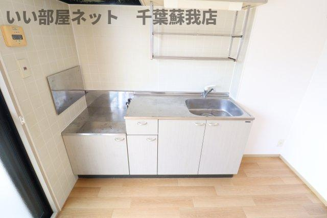 ボナール　Ａのキッチン|使いやすいキッチンです