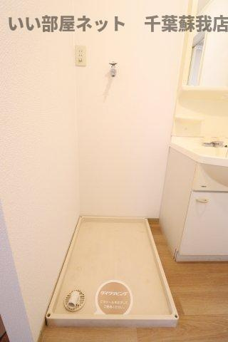 ボナール　Ａの設備|室内洗濯機置場